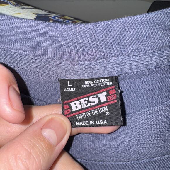 Vintage 90s Alabama Band Official Fan Member Shirt Size Large - Picture 4 of 6